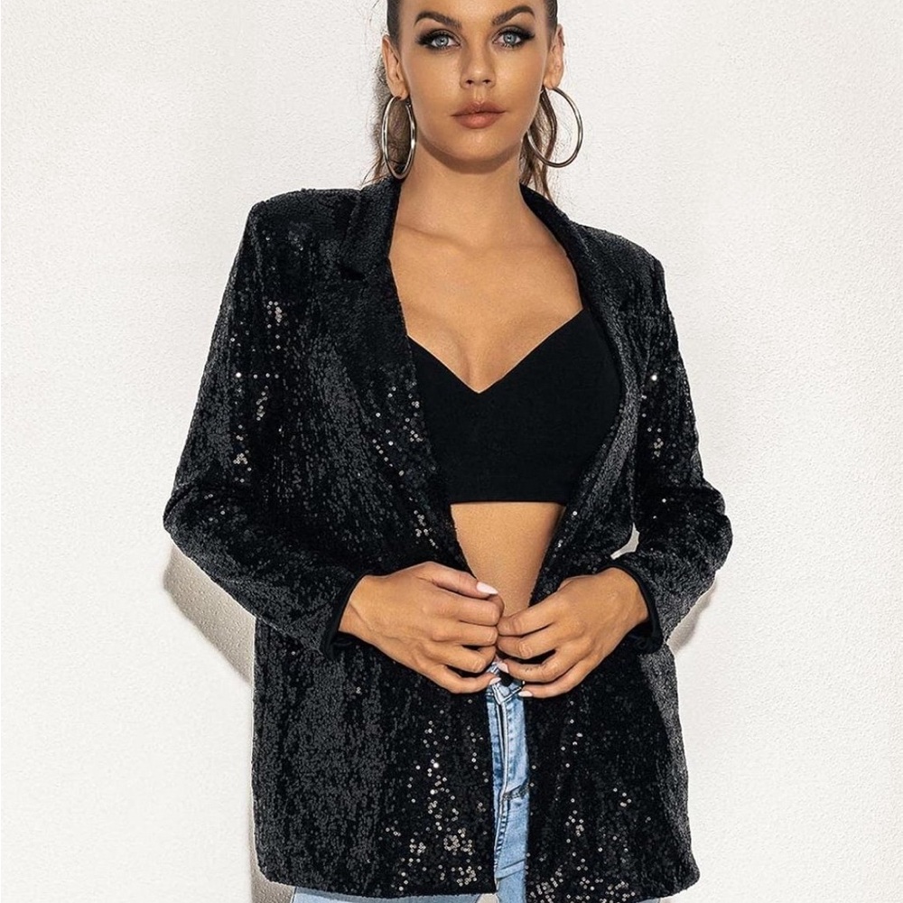 Sequin Blazer